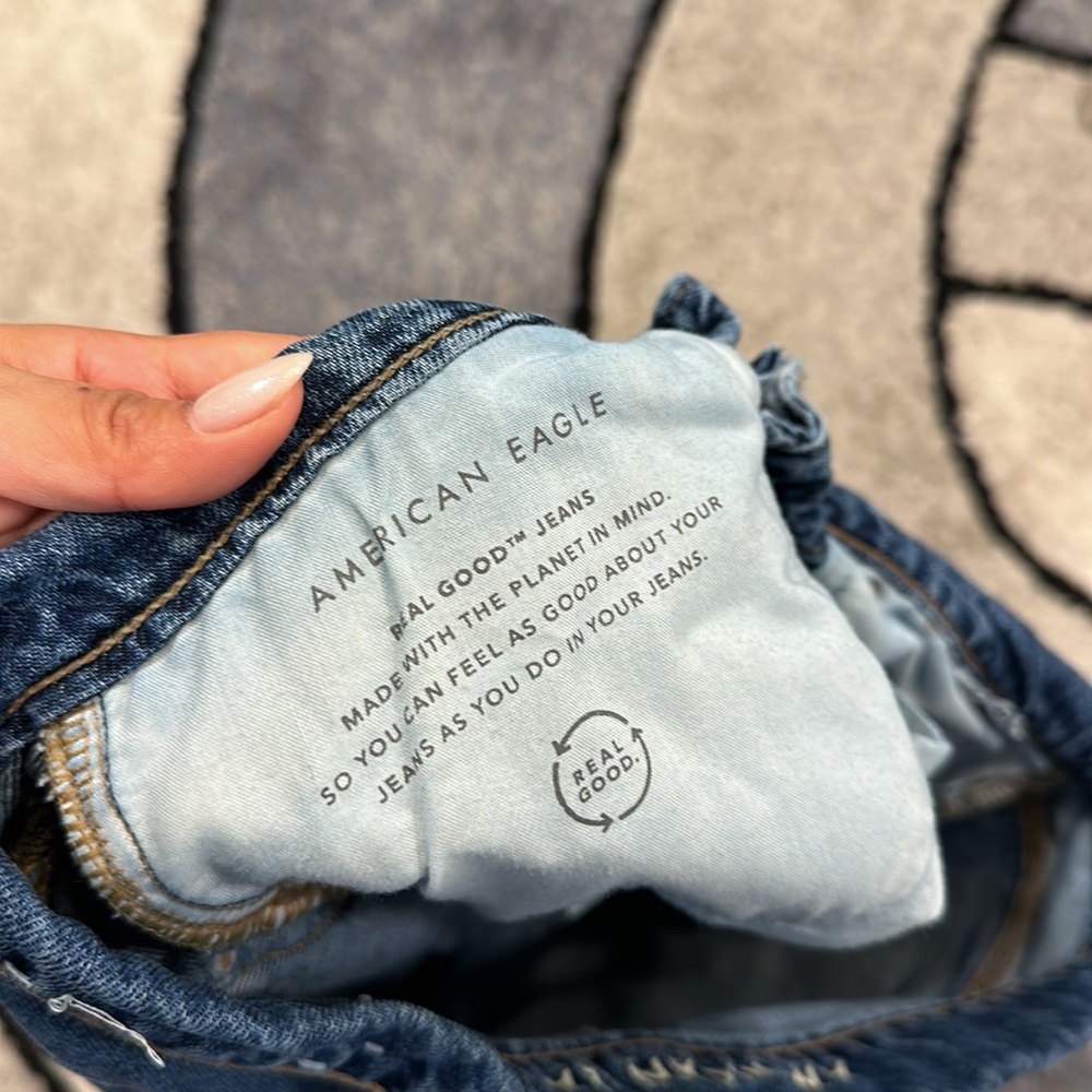 AMERICAN EAGLE BLUE HIGH RISE - Picture 6 of 9